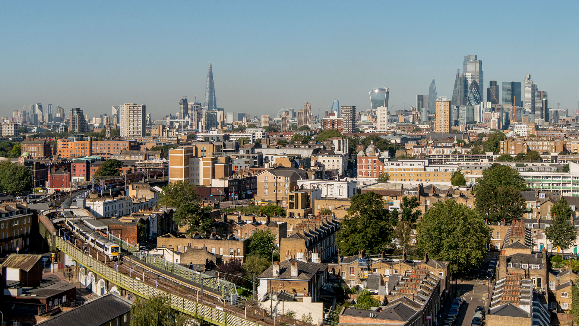 View Towards City London